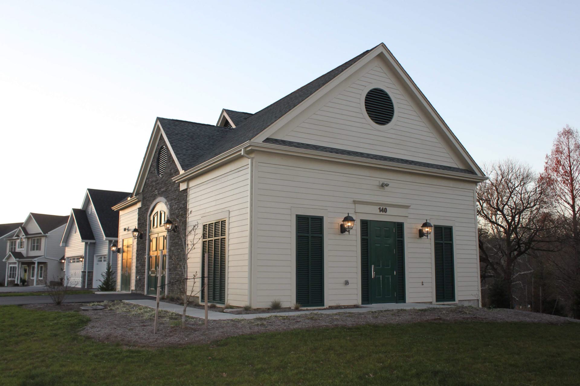 Pump Station-Side of House